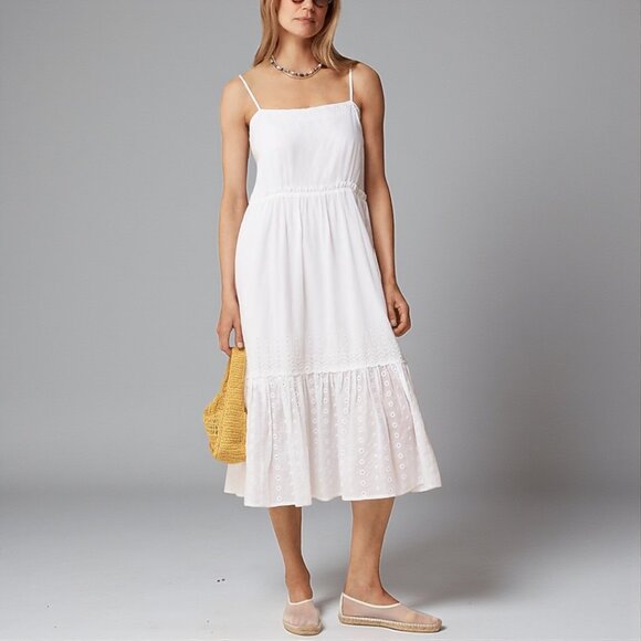 J. Crew Petite Sorrento dress in cotton voile Size XS Petite - Picture 1 of 12